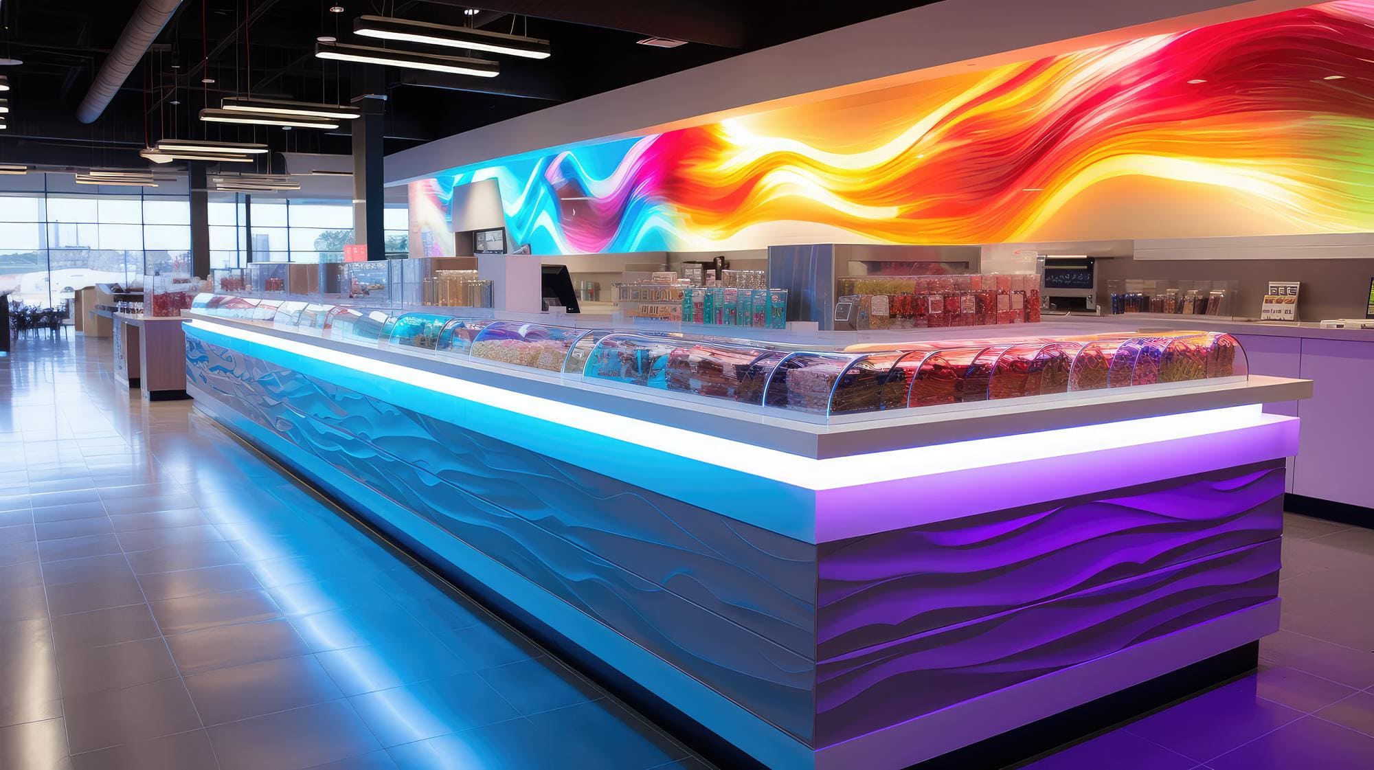 Проектирование торговых островков в Москве